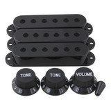 Set De Cubre Pastillas Y Knobs Para Guitarra Electrica 