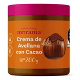Crema Morama Sabor Avellanas Con Cacao Natural 200g