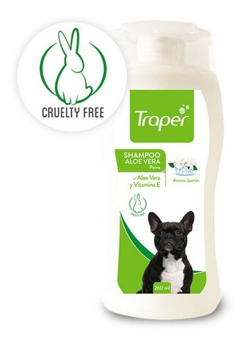 Traper Shampoo Para Perro Aloe Vera 260 Ml