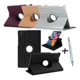 Capa Giratória P/ Tablet A7 Lite T220 T225 8.7 +caneta Touch