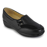 Mocasines 9078 3.5 Cm Maximo Confort Ancho Triple Espolón Ca