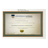Marcos Para Diplomas,certificado,fotos Se Hacen Sobre Medida