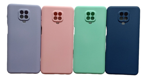 Funda Silicon Case Para Xiaomi Note 9pro  Reforzada Felpa