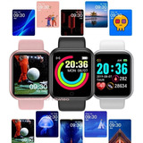 Smart Watch Y68 Monitor Cardíaco / Pressão / Pronta Entrega