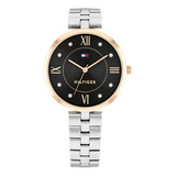 Reloj Para Mujer Tommy Hilfiger Ella 1782684 Plateado