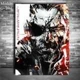 Cuadro Metal Gear Solid V 60 X 45 Cm Decora Gamer Videojuego