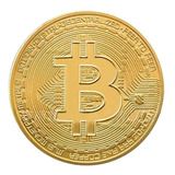 Moneda Bitcoin Chapada Oro, Mxbib-001, 1 Pza, 4cm Ø, Metal C