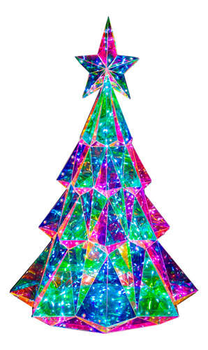 Arbol De Navidad Adorno Navideño Decoracion Lampara Led 65cm