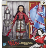 Boneca Mulan Deluxe Com Troca De Roupa E8587