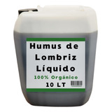 Humus De Lombriz Líquido Lixiviado Abono Orgánico 10 Lt