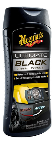 Restaurado De Plasticos 355 Ml Meguiars Ultimate Black