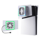 Ventilador De Refrigeración Para Ps5 Slim Con Cubierta Placa