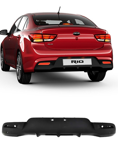 Spoiler Kia Rio 2018 2019 2020 Defensa Sedan Para Sensores