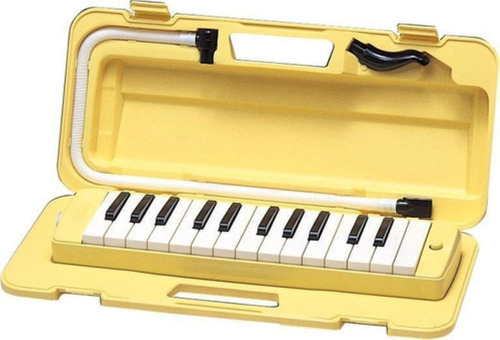 Melodica Pianica Yamaha 25 Notas Con Estuche Amarilla P25f