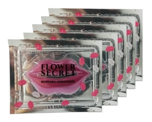 Máscara Lábial Hidratante Flower Secret Pack De 10
