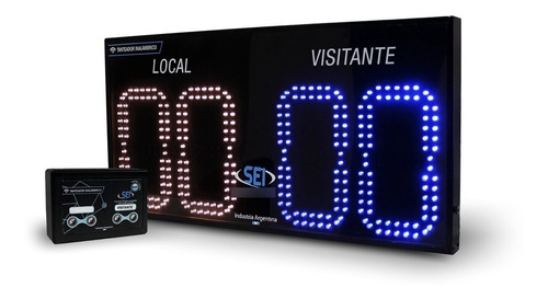 Tanteador Led Inalámbrico Varios Deportes 0 A 99