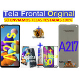 Tela Frontal Original A21s/ A217+capin+pelíc.3d+cola