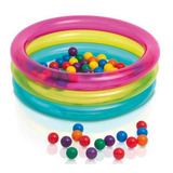 Piscina Inflable Intex 61x22cm Niños + Gratis 50 Pelotas!   