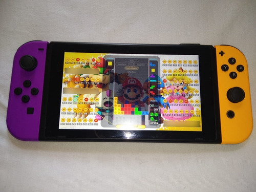 Nintendo Switch Joycon Violeta/naranja