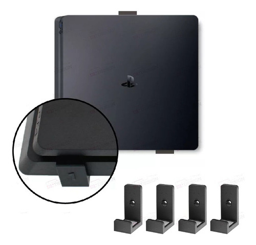 Soportes De Pared Playstation Ps4 Slim Fat Pro