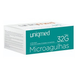 Microagulhas Para Proced. Estético 32gx4mm - Uniqmed C/10