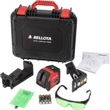 Nivel Laser Bellota 3x360° Verde 30 Metros