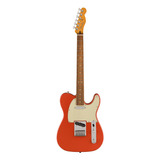 Fender Player Plus Telecaster, Fiesta Red Guitarra Eléctrica Color Rojo Material Del Diapasón Pau Ferro Orientación De La Mano Diestro