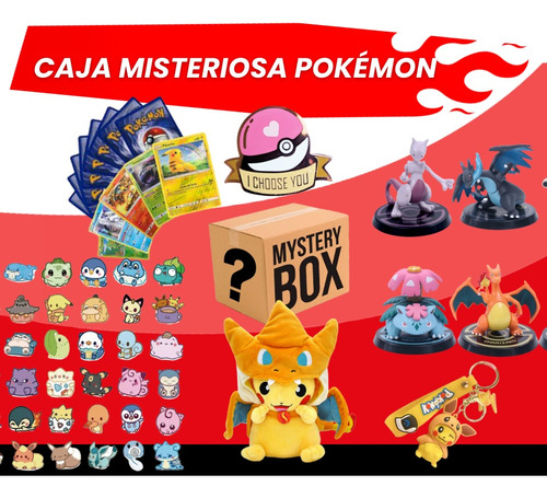 Caja Misteriosa Sorpresa Pokémon 