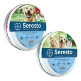 Paquete 2 Collares Antipulgas Seresto Para Perros Y Gatos