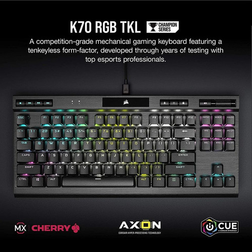 Teclado Gamer Corsair K70 Champion