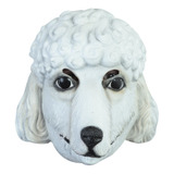 Máscara De Perrito French Poodle Disfraz Perritos Divertidos