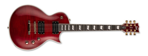 Esp Ltd Ec-1000t Ctm Guitarra See Thru Black Cherry
