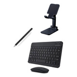 Kit Homeoffice + Suporte + Caneta Touch 2 Em 1 Para iPad 9