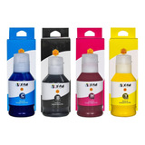 Kit Tinta Pigmentada X-full Compatível Para Gx6010 Gx7010 4x