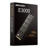 Ssd M.2 2280 Nvme Hikvision E3000 1tb