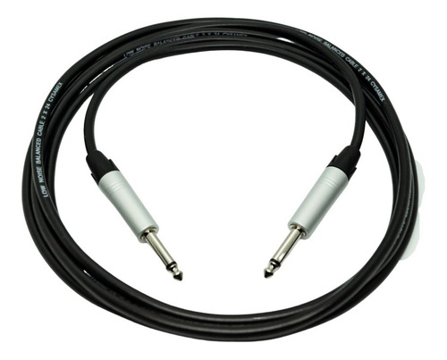 Cable De Plug 6.3 Mono Para Instrumento De 15 Mts