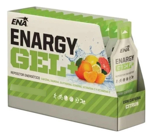 Enargy Gel Ena. Gel Repositor Con Cafeína. 12ux 32g 