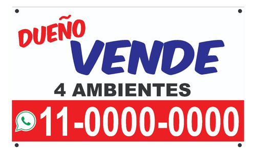 Carteles Inmobiliarios,el Mejor Precio Del Mercado