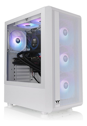 Gabinete Thermaltake S200 Mid-tower Tg Fan X3 Argb Pp