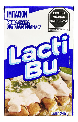 Media Crema Vegetal Lacti Bu 245 G