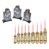 Kit Bullet Munição Laser Treino Tiro Seco 9mm Alvo Inteligen