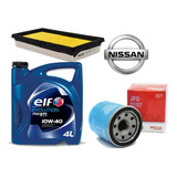 Kit Filtros Nissan March Versa 1.6 + Aceite Elf 10w40 4l