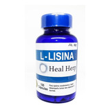 L-lisina Heal Herpes 100 Capsulas - Unidad a $900