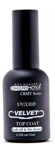 Top Coat Matte Velvet Terciopelo Semi Cherimoya Uv/le