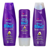 Shampoo Aussie Miracle Moist Revitalizante Abacate 360ml