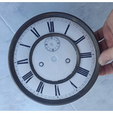 Antiguo Cuadrante De Reloj Vienes De Pesas De 18,3cm Diam.
