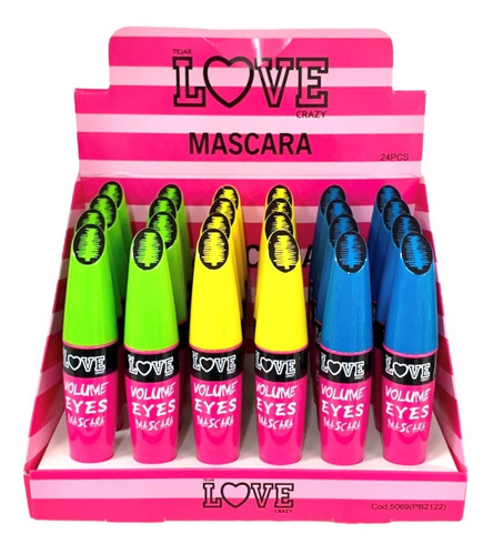 Mascara Para Pestañas Volumen Eyes (caja X 24)