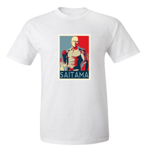 Remera Sublimada Unisex One Punch Man Saitama Sensei