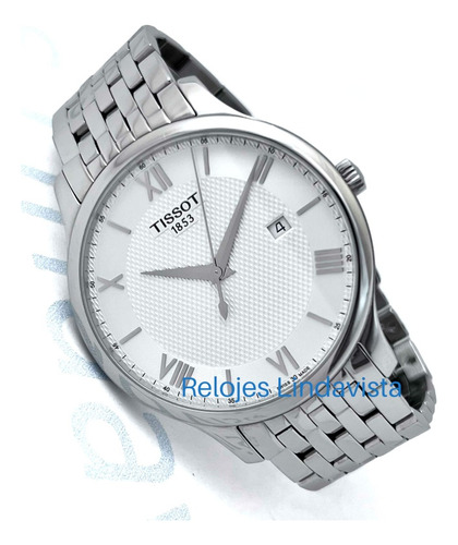 Reloj Tissot Tradition Xl Romanos Blanco