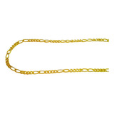 Cadena Oro Rose Gold Filled 14k - Eslabon Mediano 4x2 - 60cm